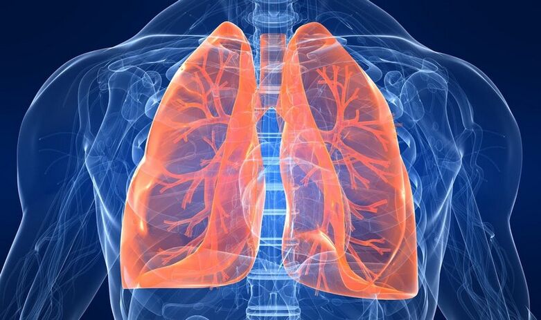 pathologies pulmonaires comme cause de douleur sous l'omoplate gauche